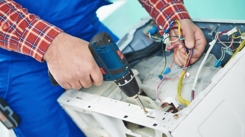Sakarya Fagor Fagor çamaşır makinesi kart tamiri – Su almama arızası orijinal parça ile giderildi. - Teknik servis örneği